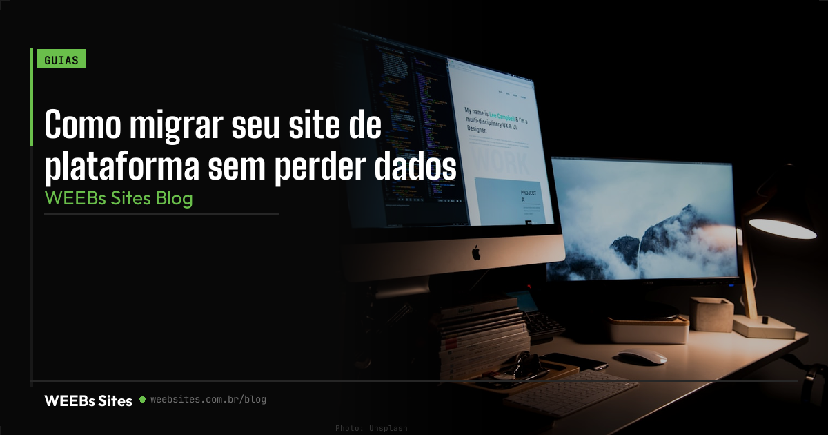 Como migrar seu site de plataforma sem perder dados