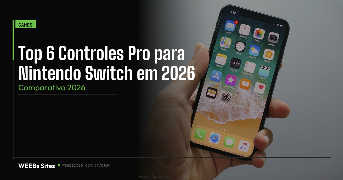 Top 6 Controles Pro para Nintendo Switch em 2026