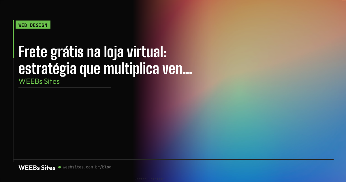 Frete grátis na loja virtual: estratégia que multiplica vendas