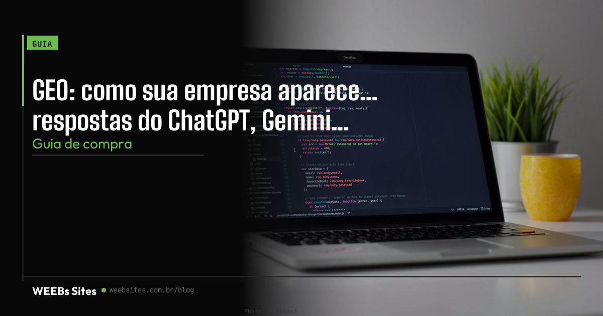 GEO: como sua empresa aparece nas respostas do ChatGPT, Gemini e Google IA