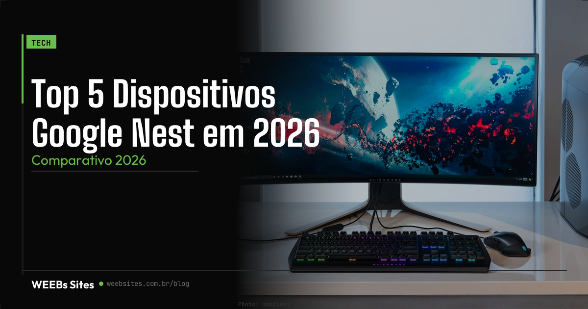 Top 5 Dispositivos Google Nest em 2026