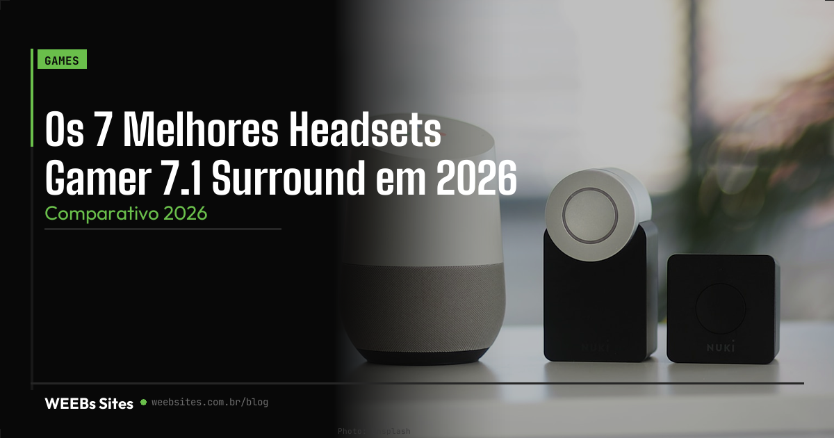 Os 7 Melhores Headsets Gamer 7.1 Surround em 2026