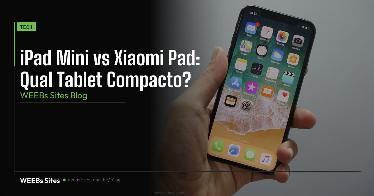 iPad Mini vs Xiaomi Pad: Qual Tablet Compacto?