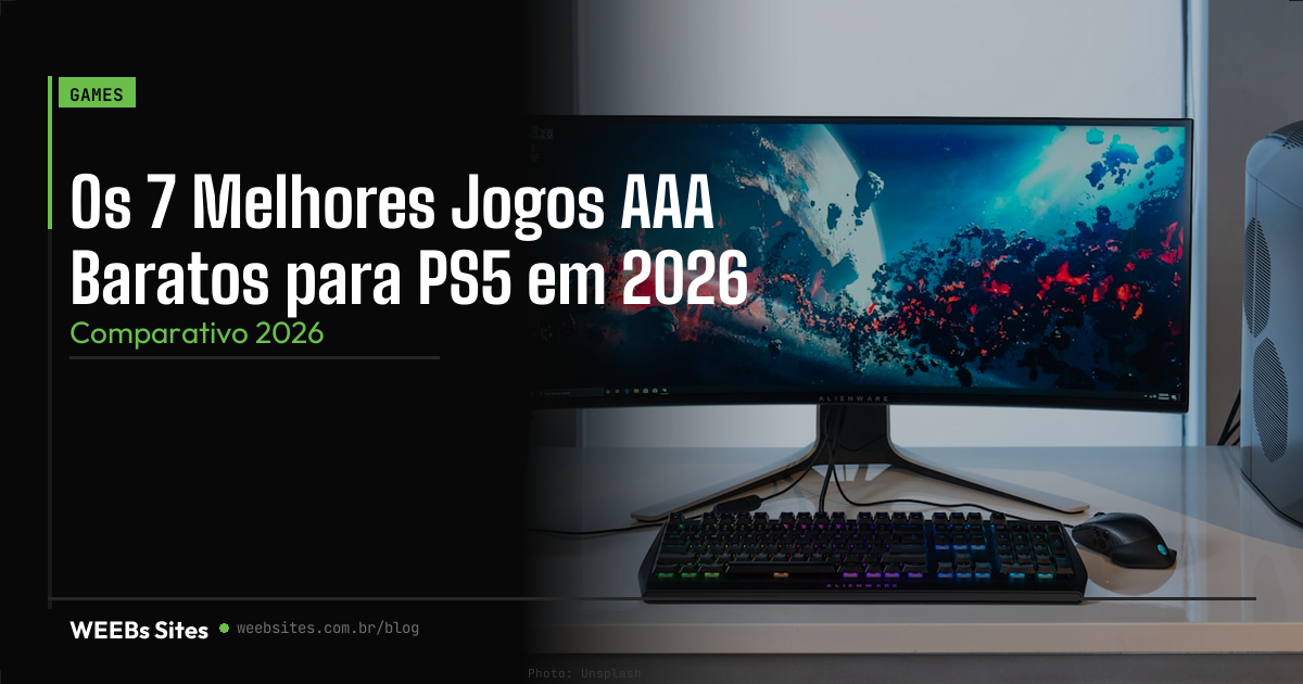 Os 7 Melhores Jogos AAA Baratos para PS5 em 2026