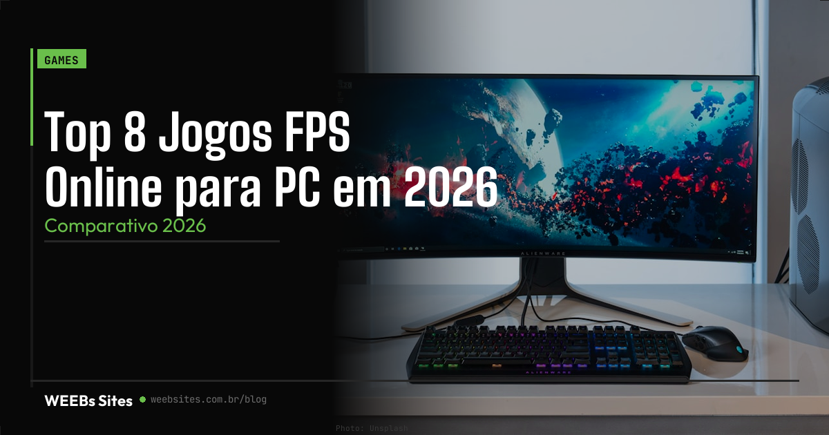 Top 8 Jogos FPS Online para PC em 2026