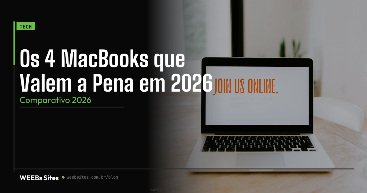 Qual Macbook Vale a Pena Comprar em 2026 | Top 4