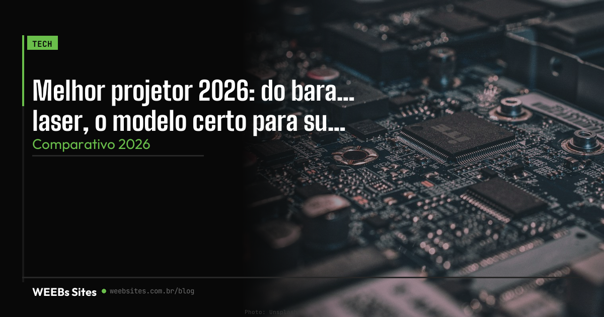 Melhor projetor 2026: do barato ao laser, o modelo certo para sua sala
