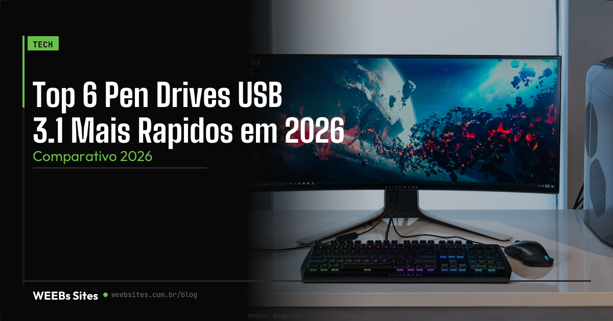 Top 6 Pen Drives USB 3.1 Mais Rapidos em 2026