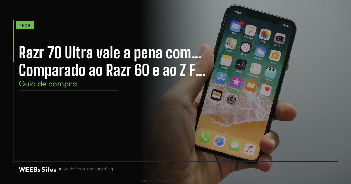 Razr 70 Ultra vale a pena com desconto? Comparado ao Razr 60 e ao Z Flip 8
