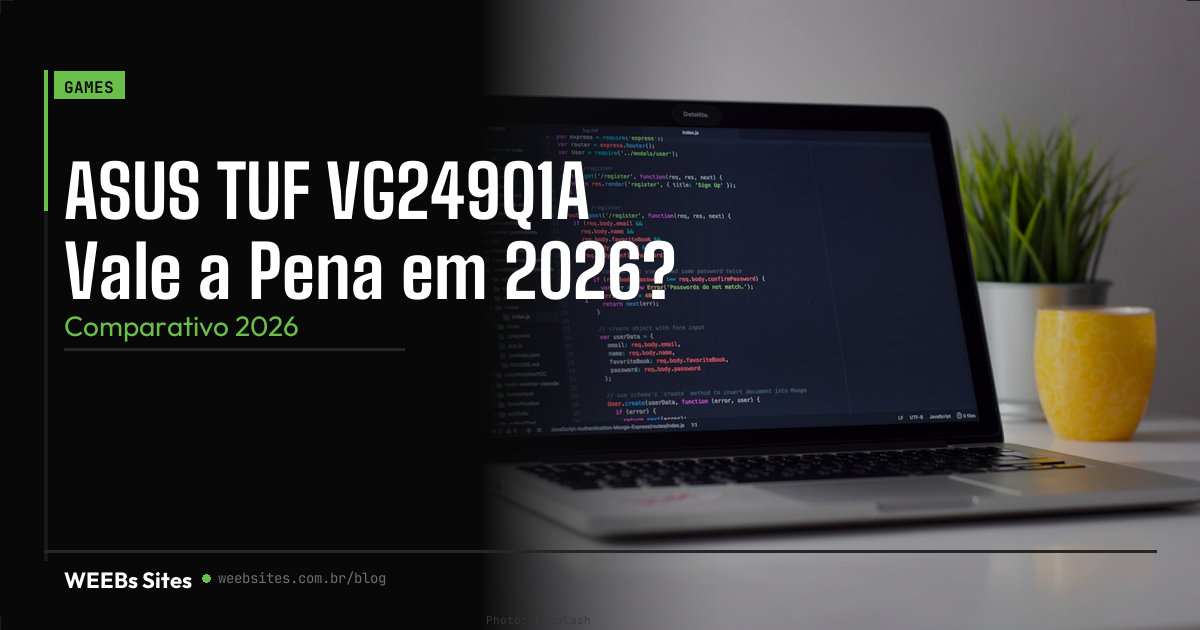 ASUS TUF VG249Q1A Vale a Pena em 2026?