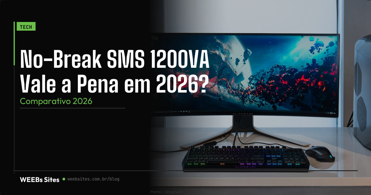 No-Break SMS 1200VA Vale a Pena em 2026?