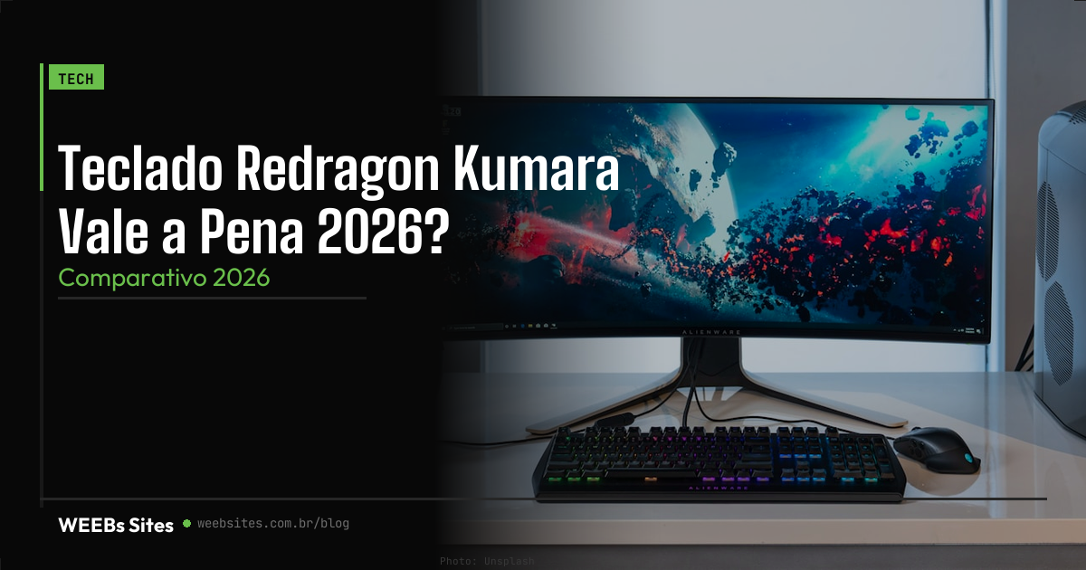 Teclado Redragon Kumara Vale a Pena 2026?