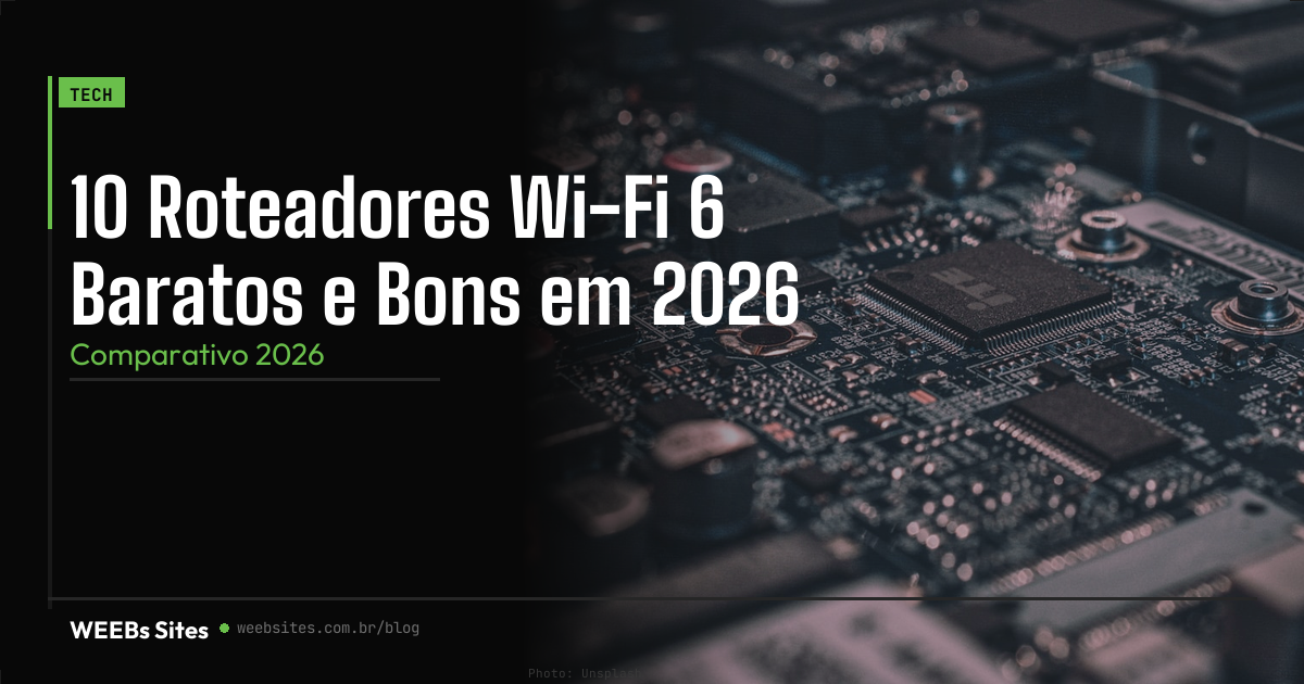 Melhores Roteadores WIFI 6 2026 | Top 10