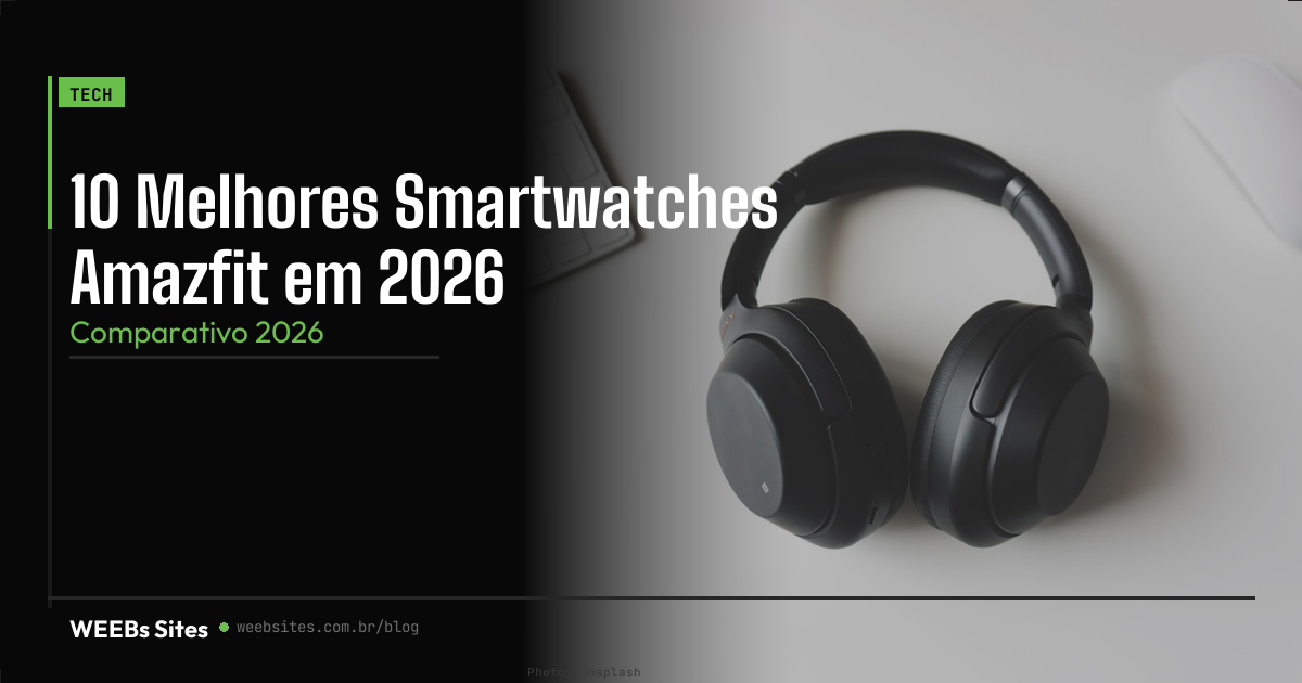 10 Melhores Smartwatches Amazfit em 2026