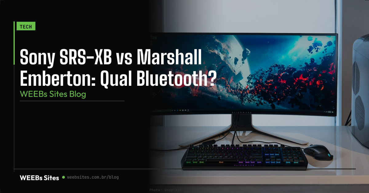 Sony SRS-XB vs Marshall Emberton: Qual Bluetooth?