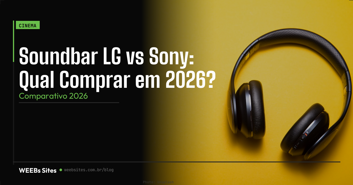 Soundbar LG vs Sony: Qual Comprar em 2026?