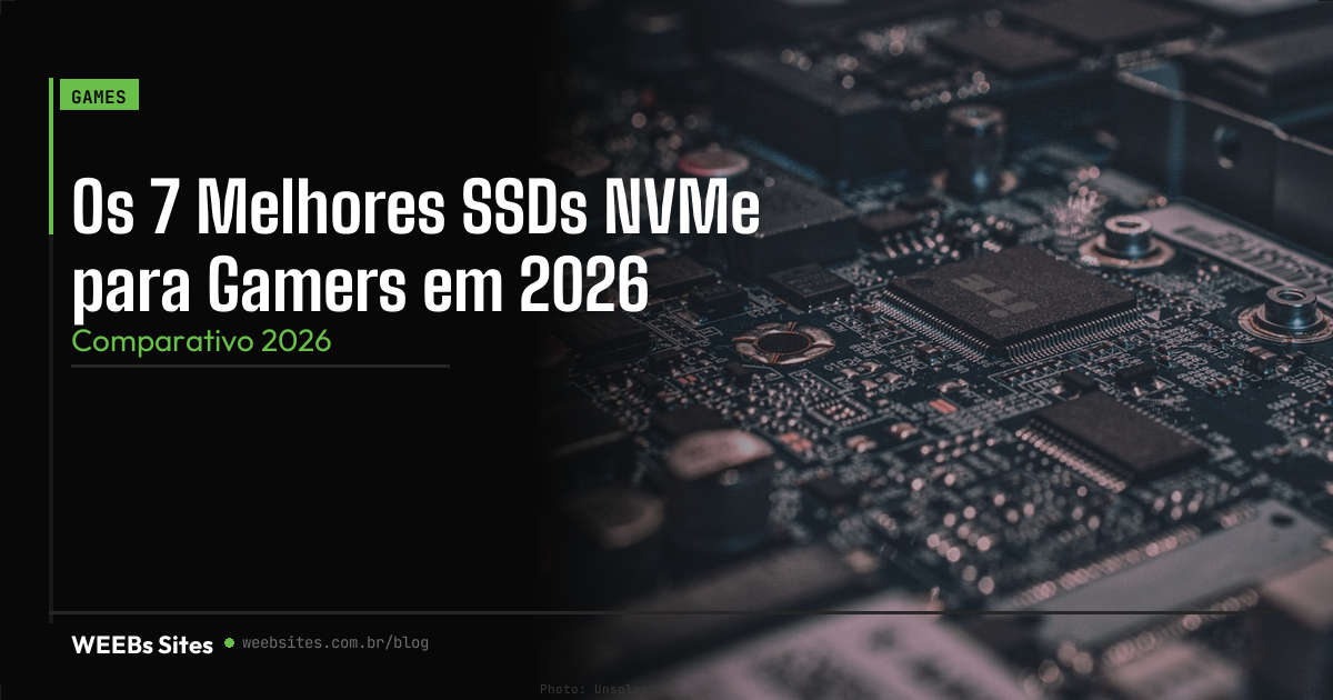 Melhores SSD NVME em 2026 | Top 7