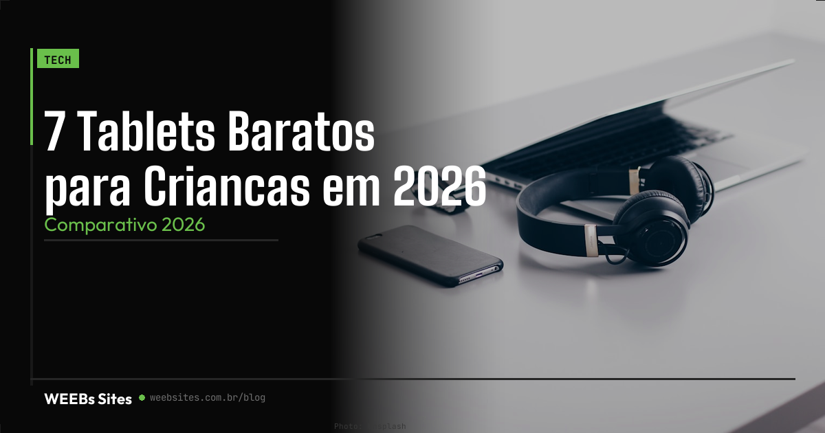 Melhor Tablet Infantil 2026 | Top 7