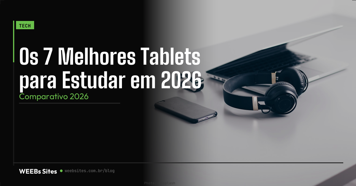 Melhor Tablet para Estudar 2026 | Top 7