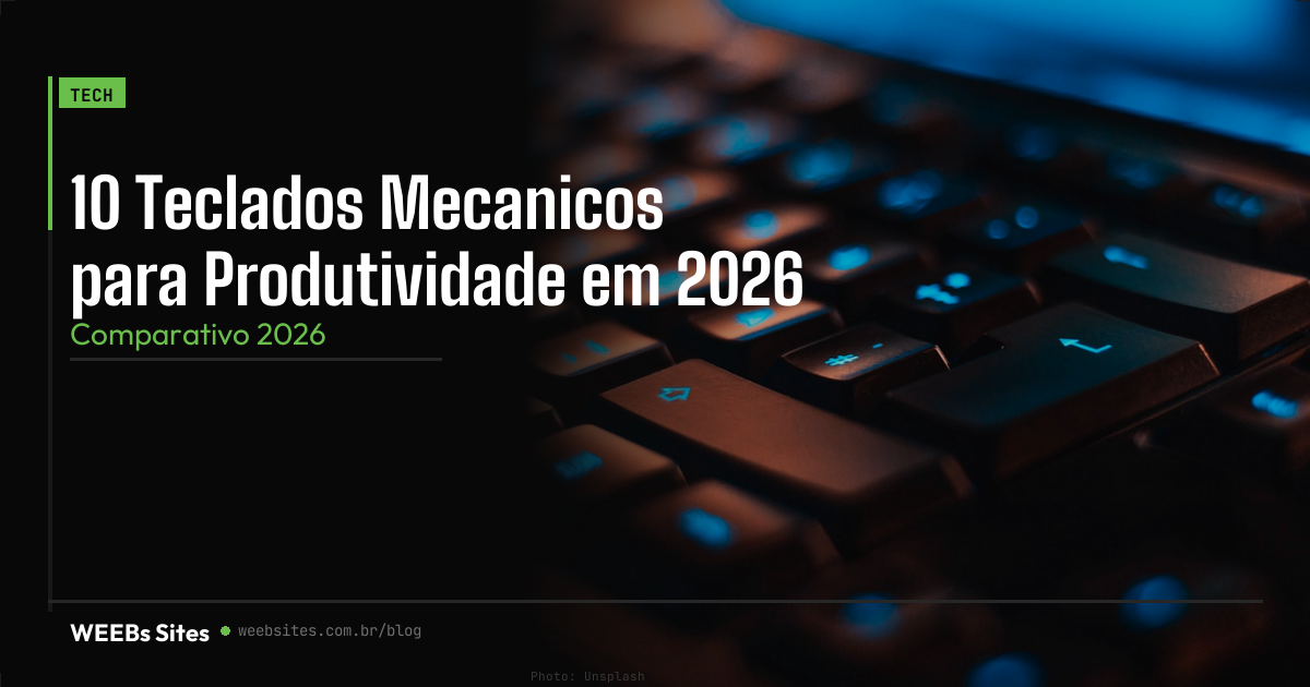 Teclado Produtividade em 2026 | Top 10