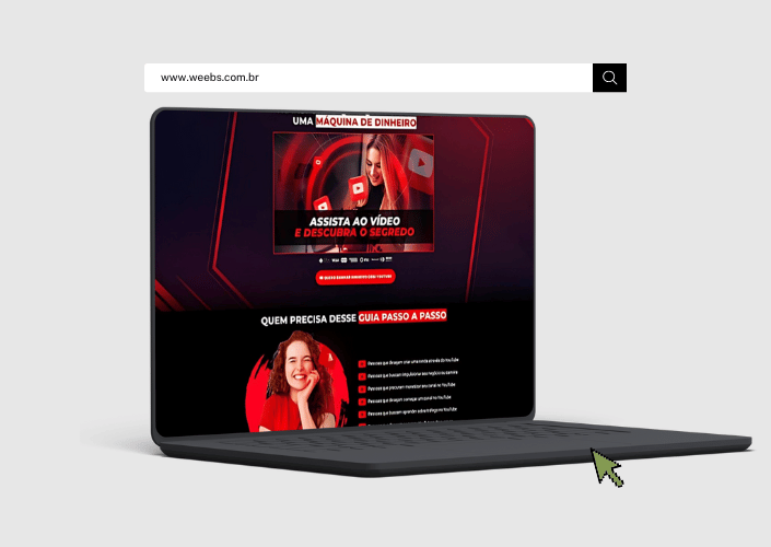 Portfólio de landing page com SEO otimizado pela WEEBs Sites — exemplo 7